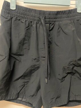 Vans Men's Black Athletic Drawstring Shorts